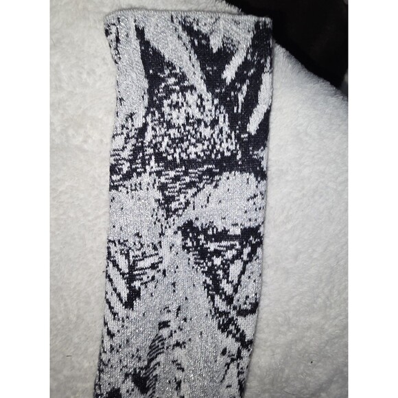 Leo & Ugo Sweater Knit Paris Tiger sparkle Soft V-neck Fairy women S 4 $321 - Picture 5 of 16